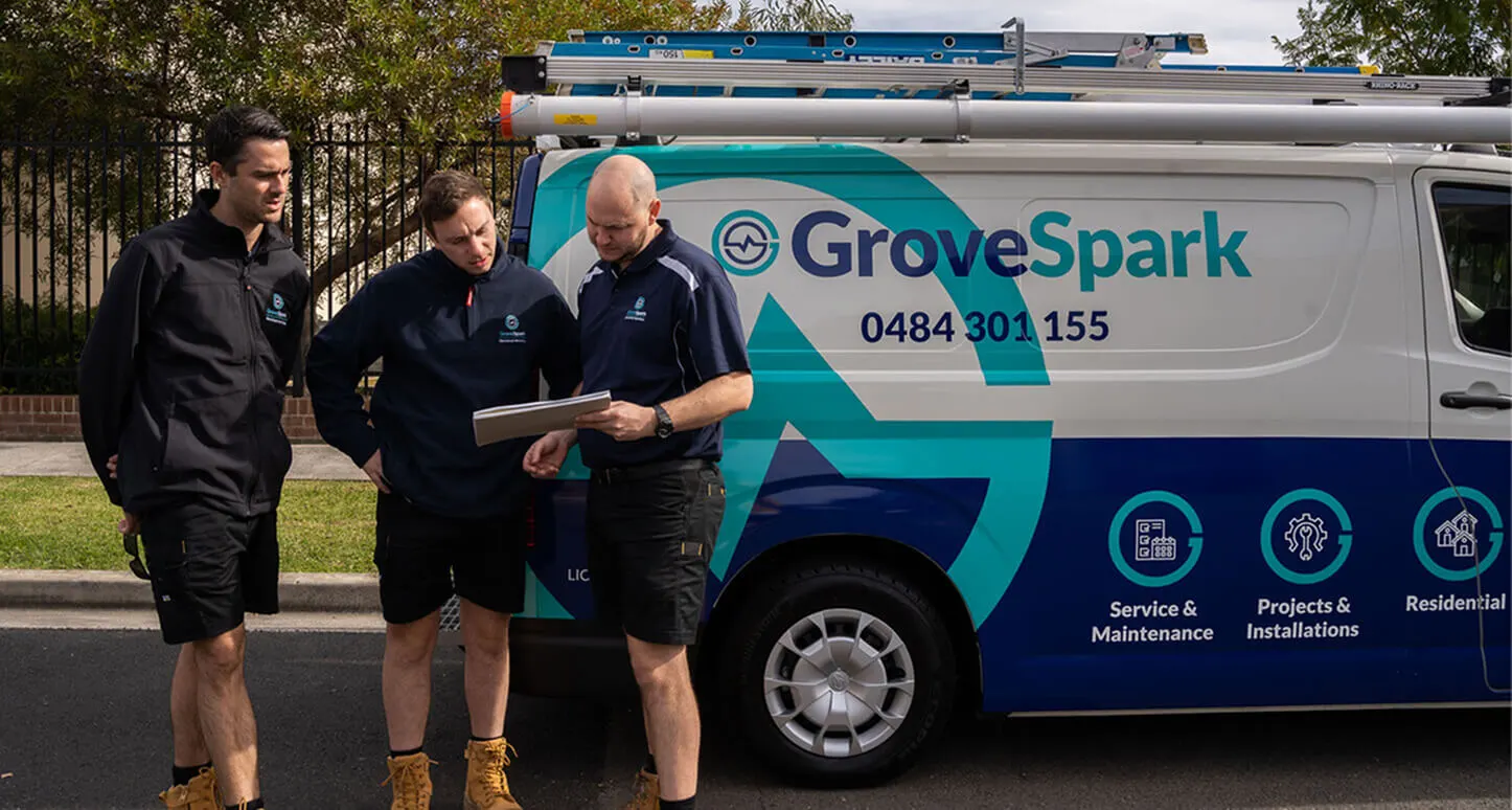 Grove Spark Team and Truck