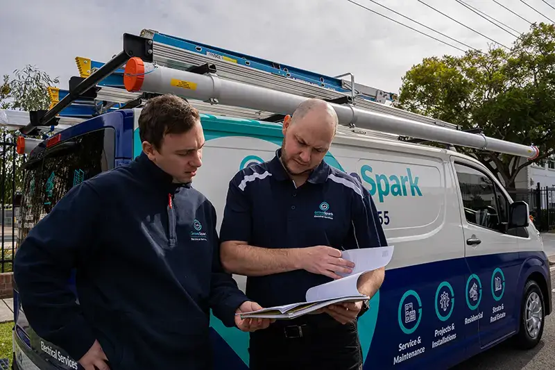 Grove Spark team truck