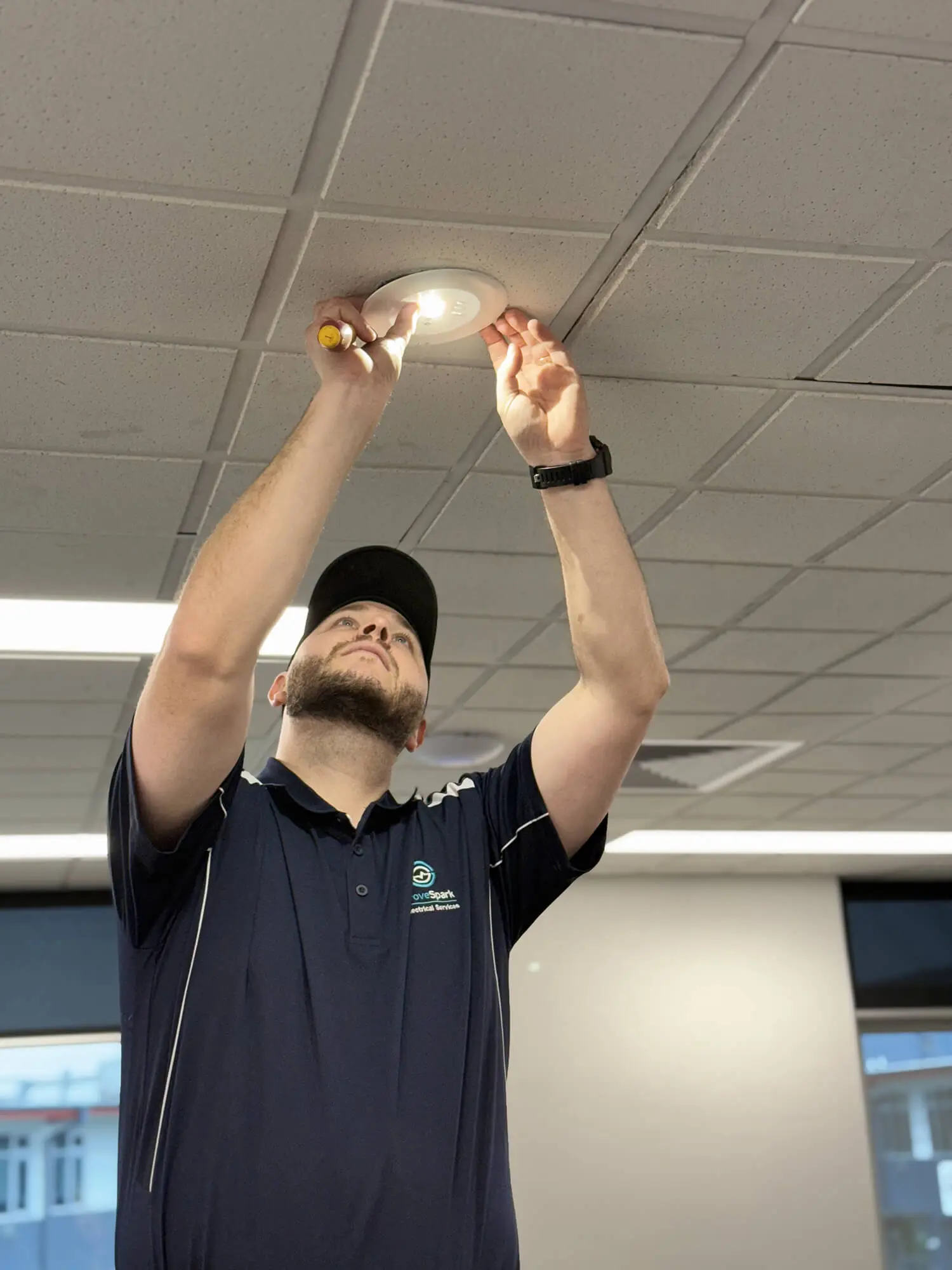 Grove Spark team truck